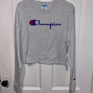Cropped Champion long sleeve